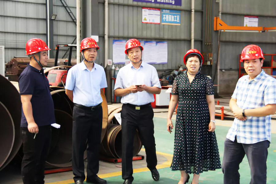 省安委办第九驻地工作组莅临四通锅炉检查指导