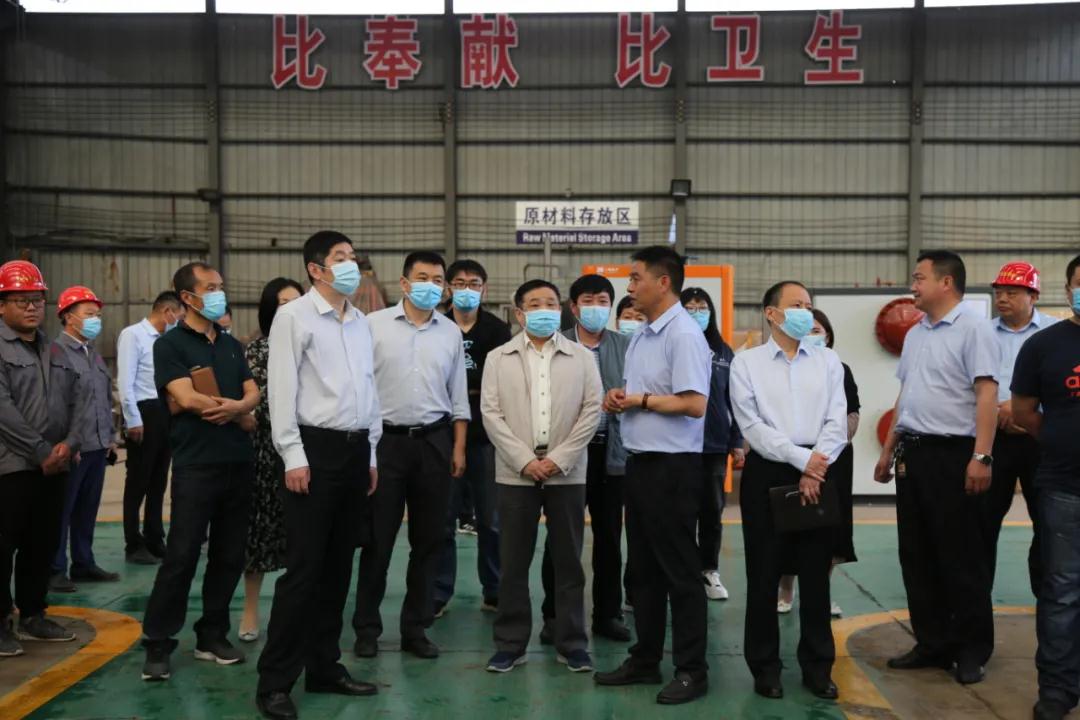 省市场监管局莅临四通锅炉调研产品质量提升工作