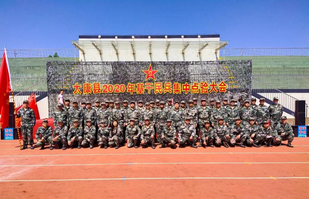  四通锅炉参加基干民兵集中点验大会