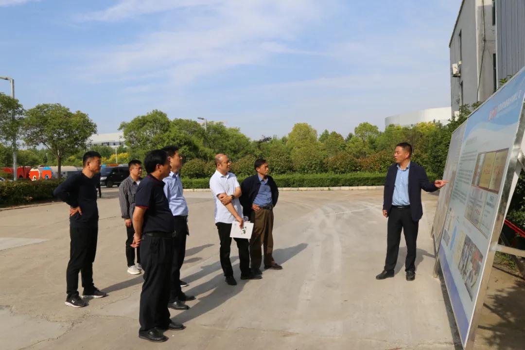 河南省工信厅中小企业局领导一行莅临四通锅炉参观调研