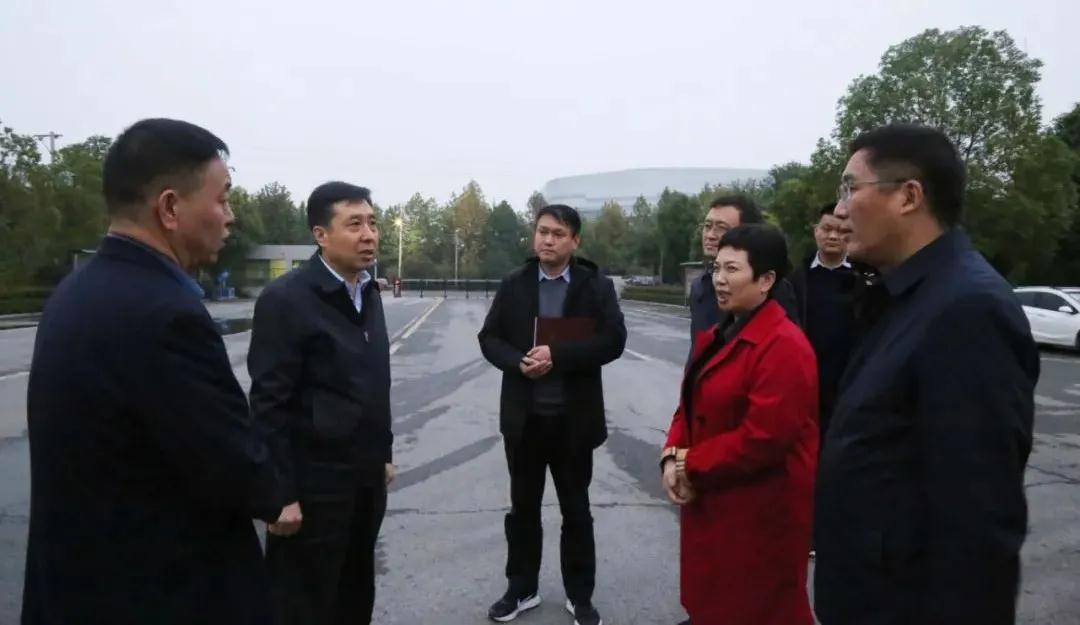 河南省应急管理厅副厅长孟庆勇一行莅临四通锅炉