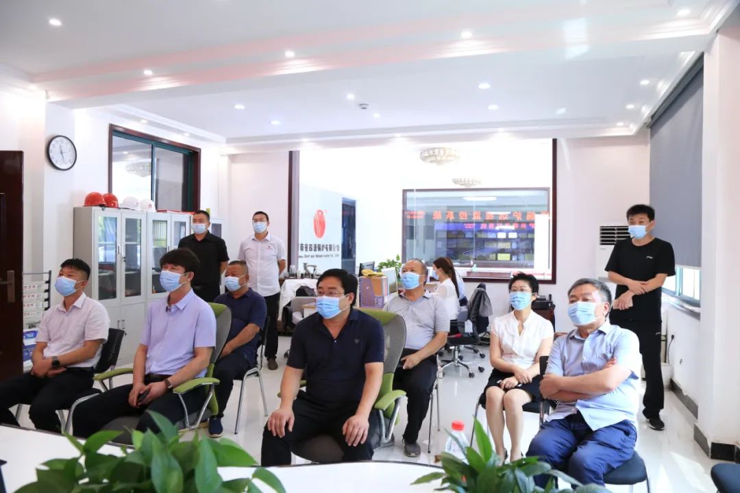 调研督导四通锅炉产业工人队伍建设改革工作