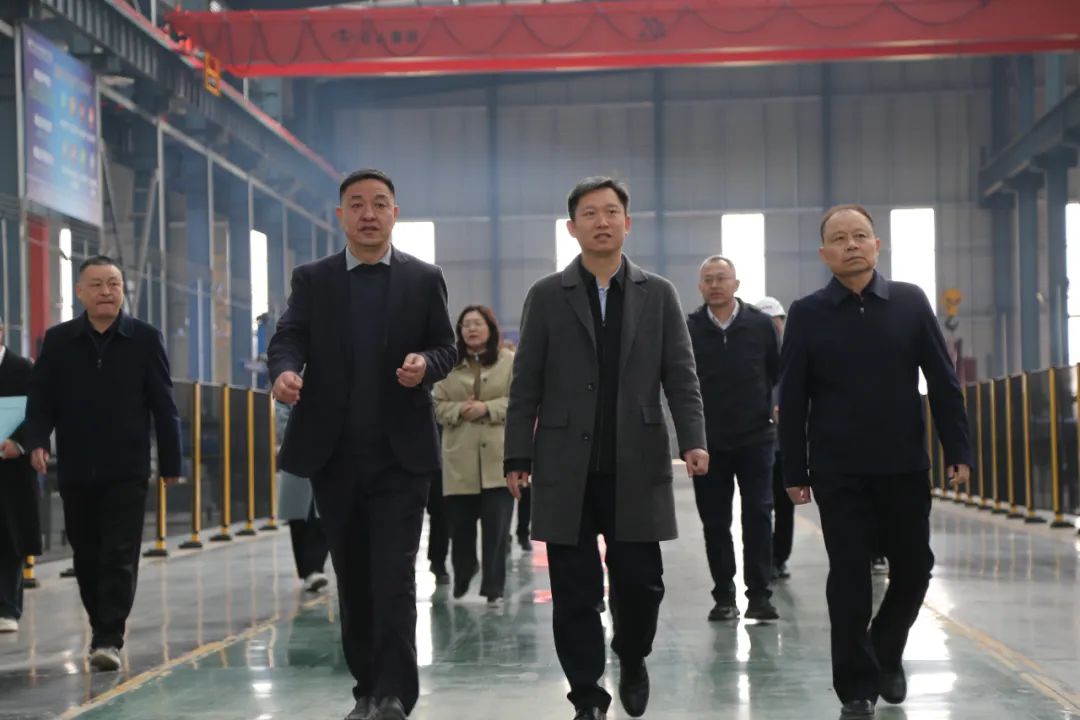 省科技厅莅临四通锅炉调研科技创新工作